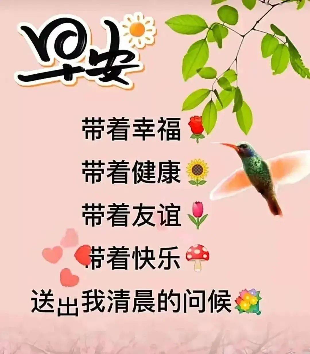 最新版早安问候大全