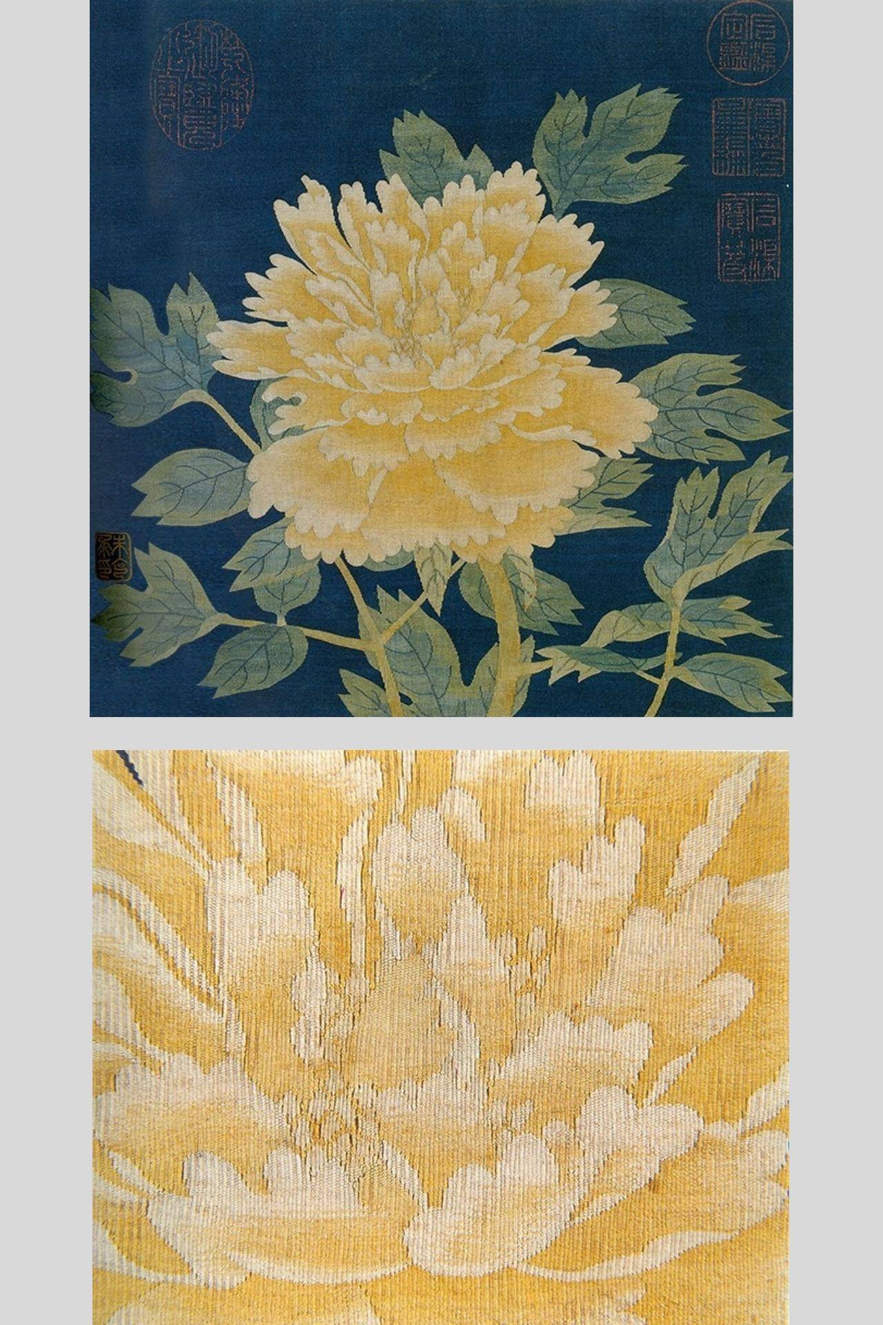 这幅缂丝画,你得贴近了看_朱克柔_作品_上海博物馆