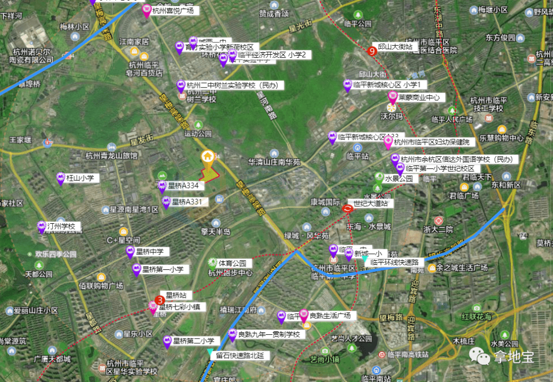 【公示】兴耀临平星桥地块方案公示,规划19幢排屋 6幢洋房!