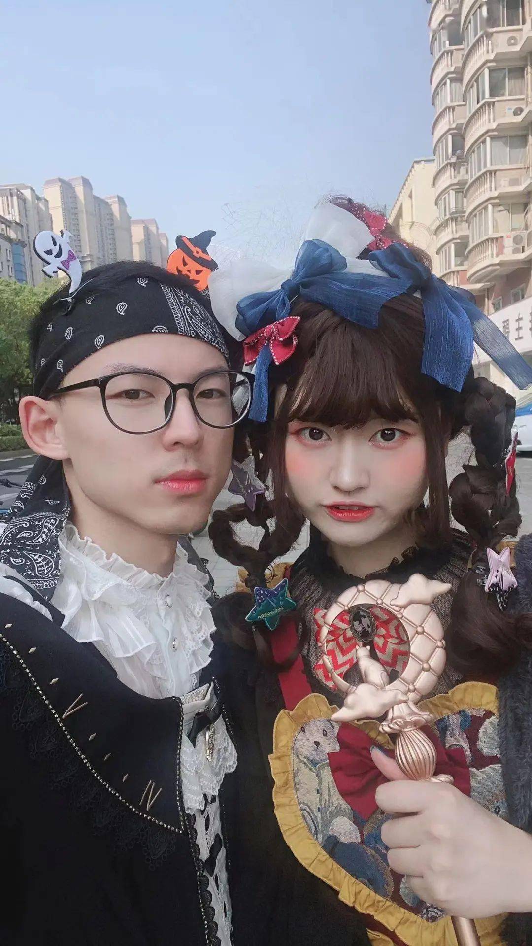 七夕情侣lolita | 穿小裙子和ta贴贴!