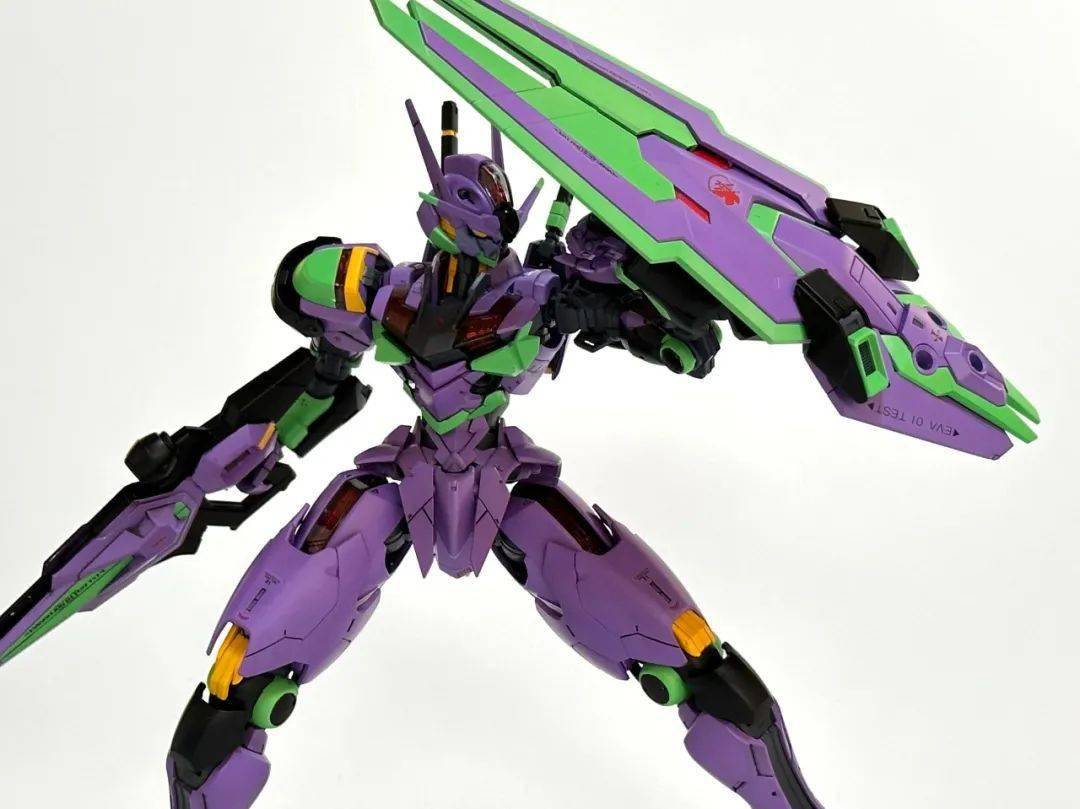 fm风灵高达初号机配色,准备好暴走了吗?_公众_来稿_模型