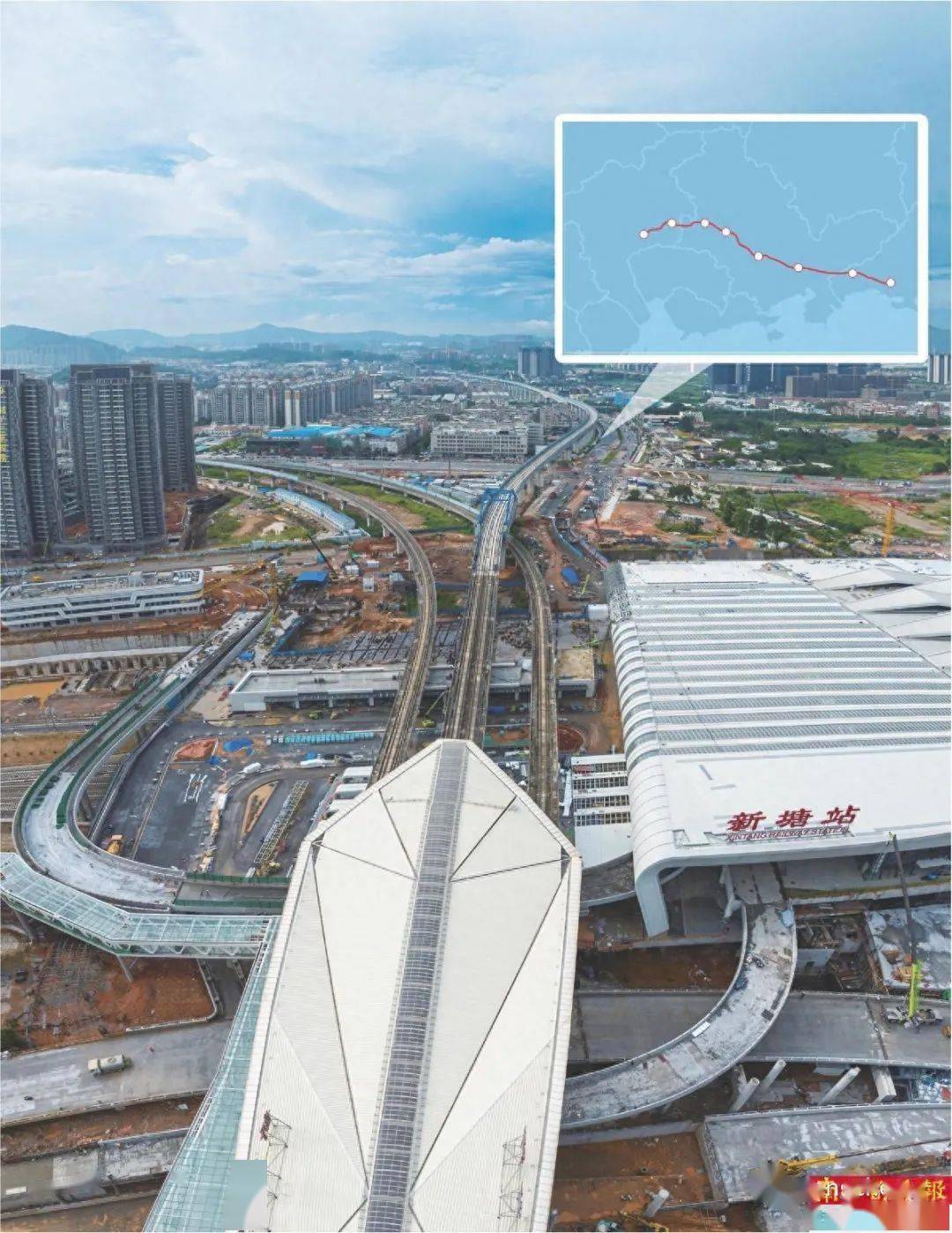 广汕高铁下月通车_新塘_汕尾_增城