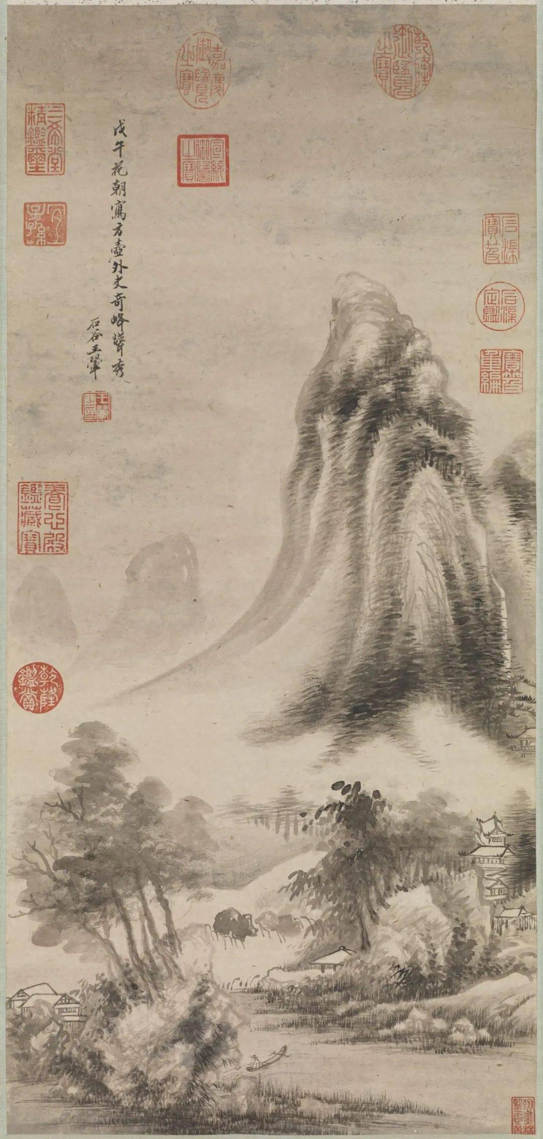 清初四王 | 文人山水画的顶峰时刻（附高清129图）(图97)