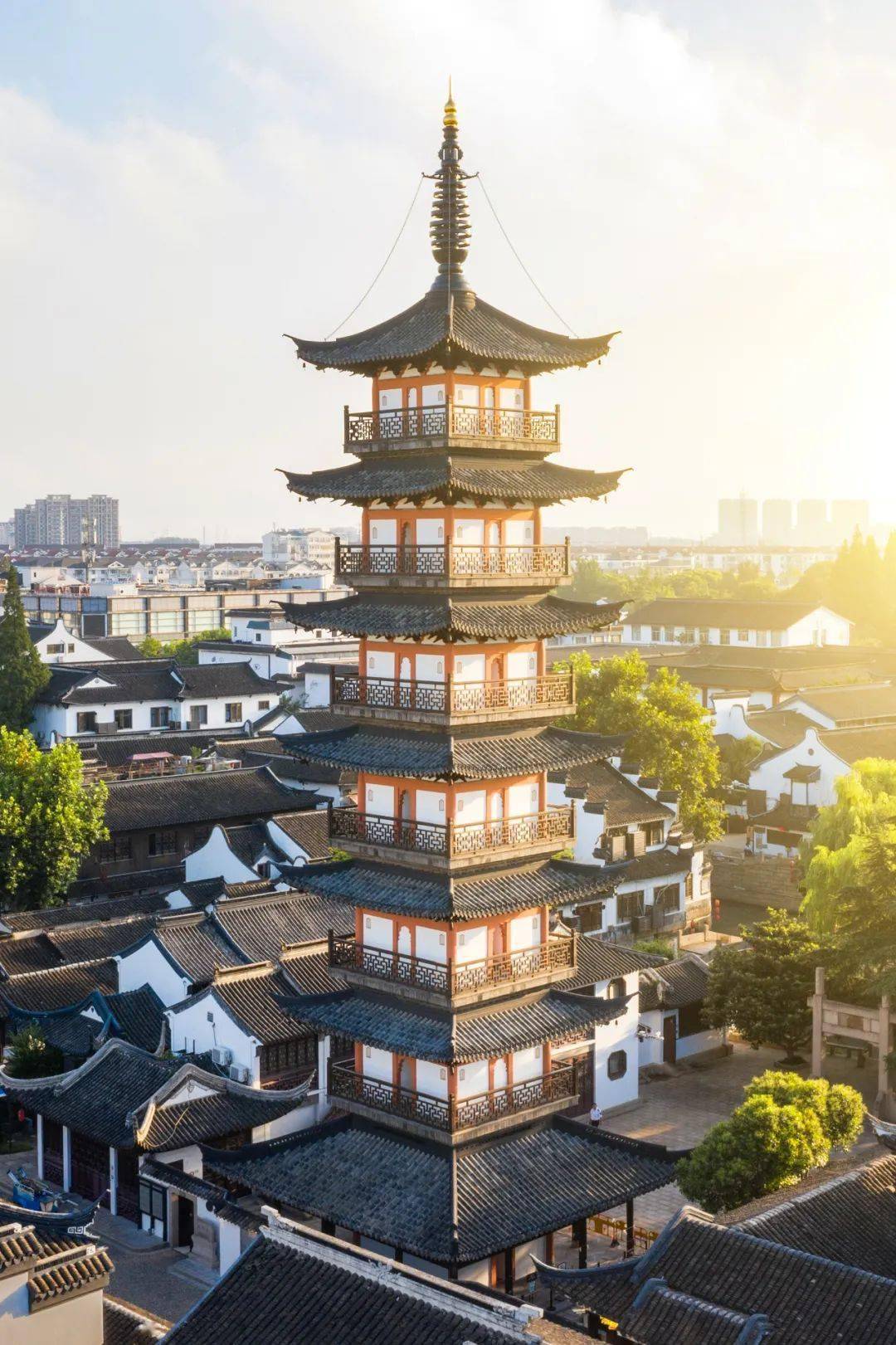 法华塔焕新归来_修缮_建筑_嘉定