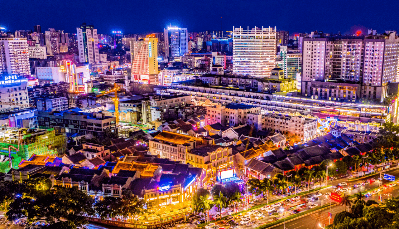 南宁市夜景最美的地方图片