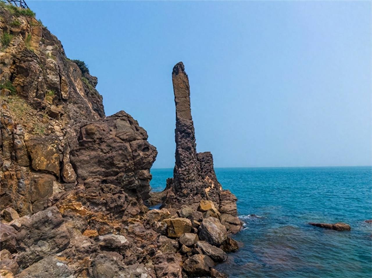 威海荣成那香海鸡鸣岛:一半浪漫 一半山海_海岛_游客_自然