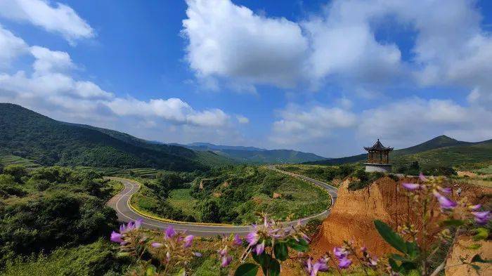 67图话丨雨后的武乡板山云雾缭绕_太行_群峰_来源