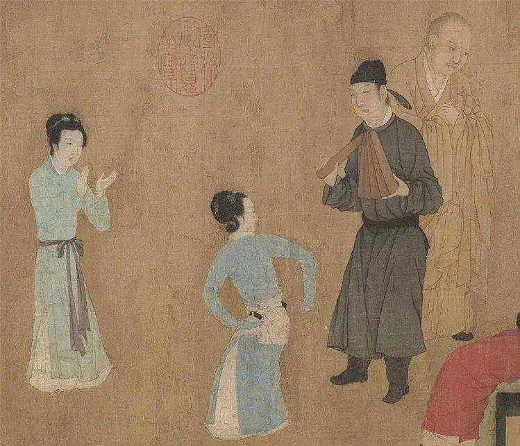 细品《韩熙载夜宴图》_搜狐网