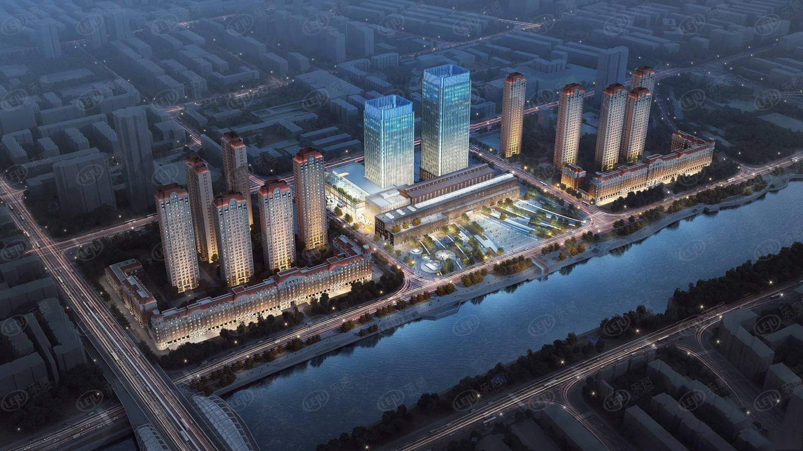 河东海河金茂广场 户型面积70㎡_城市_天津_生活
