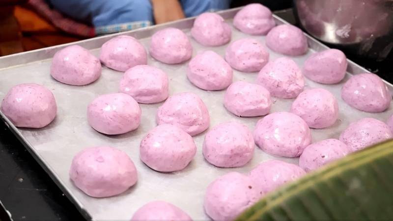 荷叶粑——罗甸人心里的乡愁_传统_紫红色_紫叶