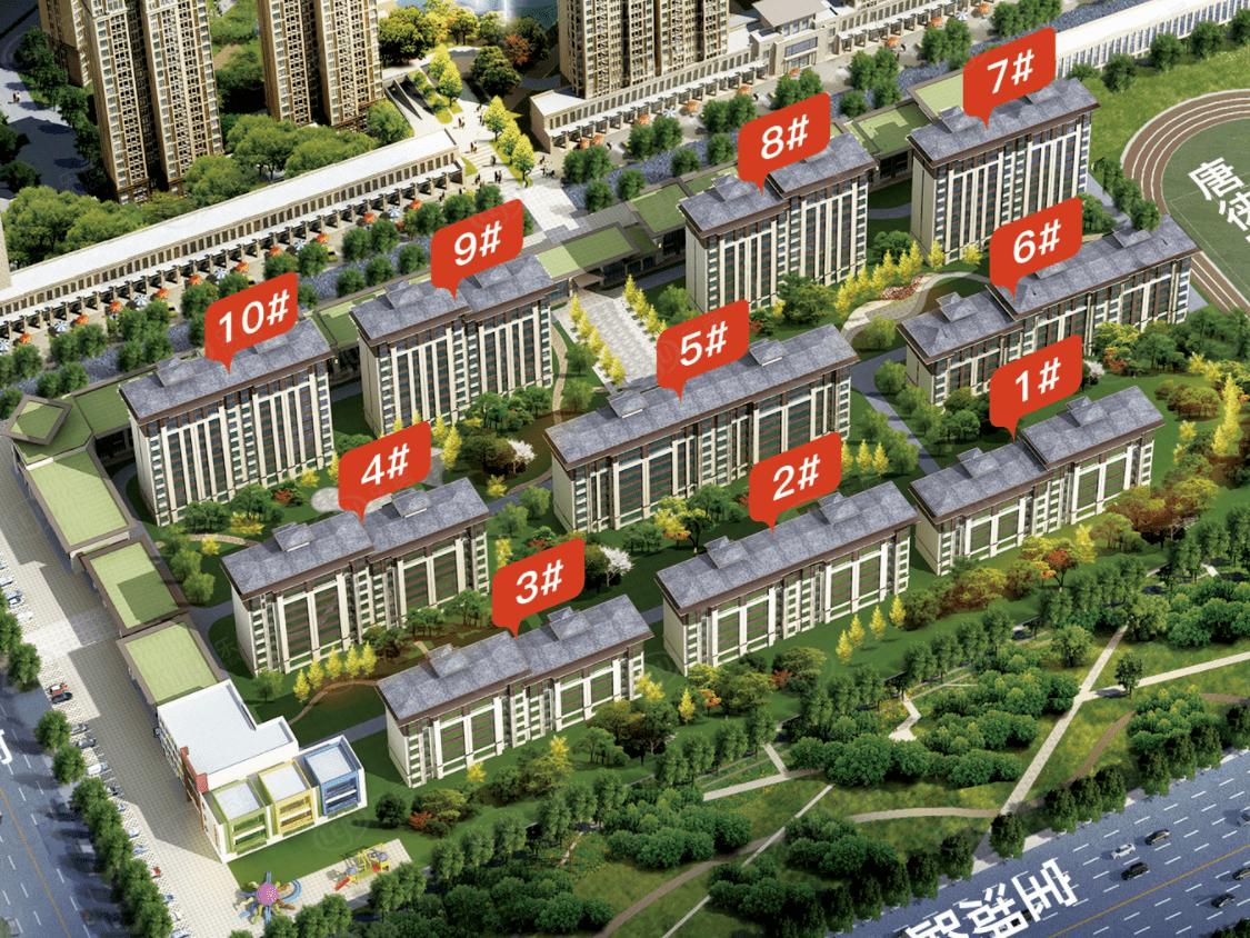 银川市金凤宝湖华府 户型面积132.15~213.82㎡_项目_洋房_采光