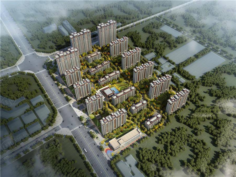 西安鄠邑龙记观园_空间_小区_周至