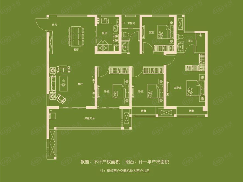 银基雅苑户型图图片