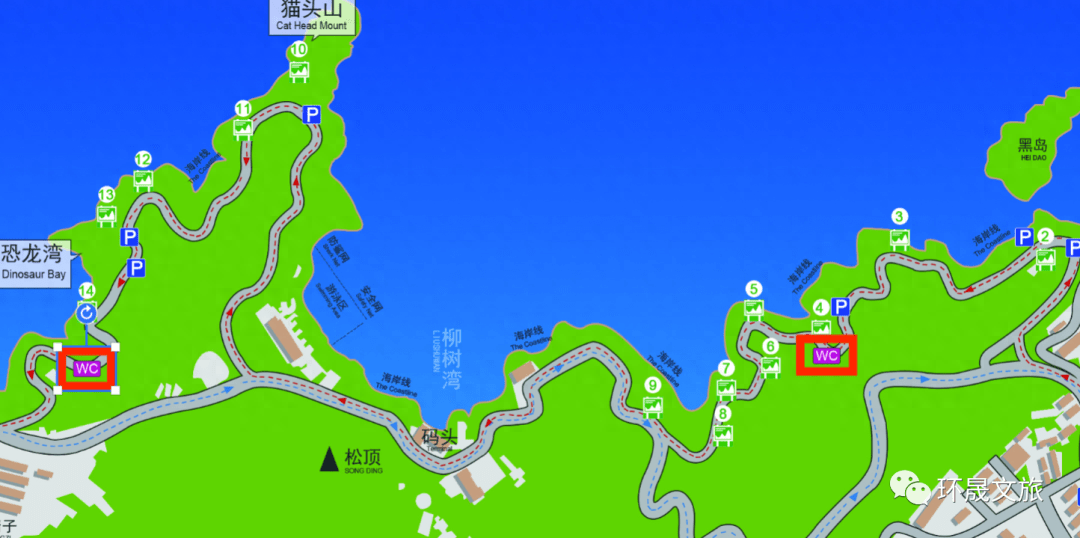 环海路14处观景平台全攻略来了→_威海_位置_小伙伴