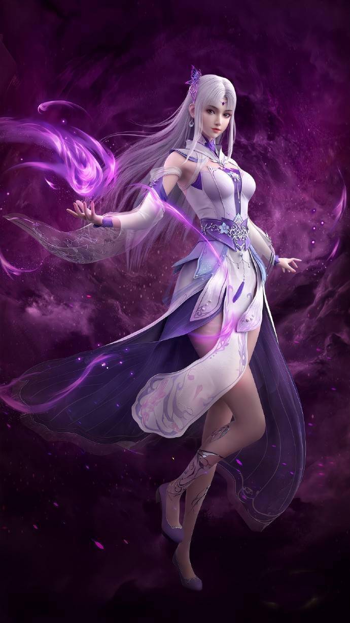 小医仙偷跑画面曝光,玉腿纤腰太性感,半遮脸黑袍造型美哭了_萧炎_官方