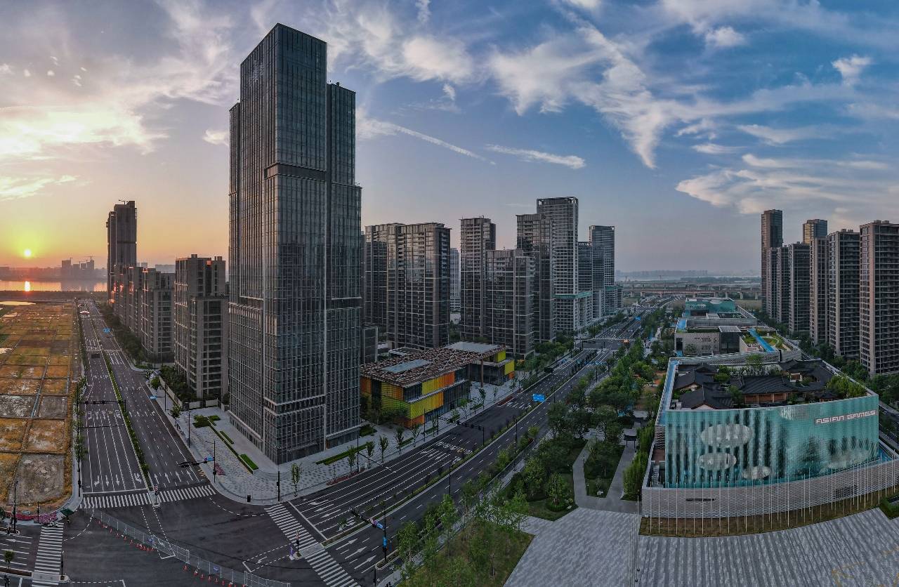 杭州亚运会|亚运"主战场",萧山蓄势待发——探访杭州市萧山区亚运场馆