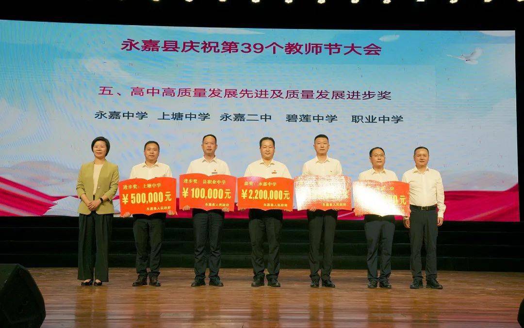 市,县荣誉的教育系统先进集体,个人名单,并对永嘉中学,上塘中学,永嘉