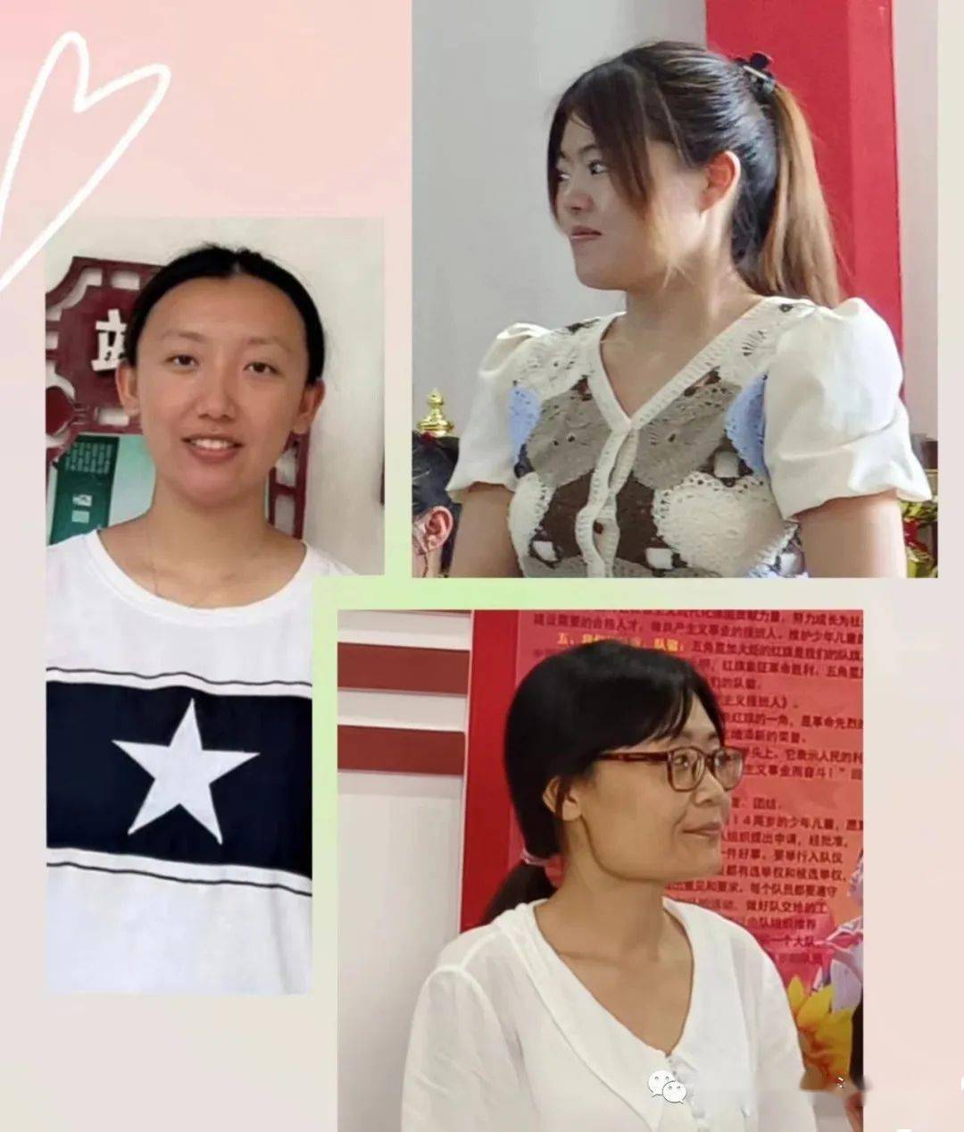 首先祁亚娟校长介绍于涵荻,赵盼盼,南爽三名新教师入职并致辞,祁校长