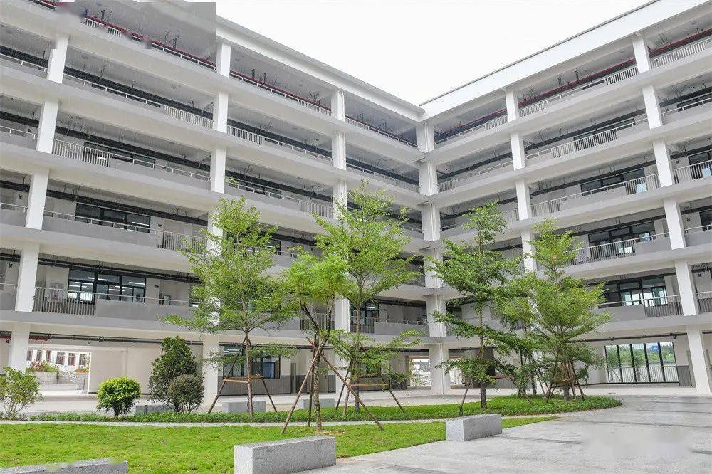 竹岐中学新校区投用_教室_闽侯县_教学楼