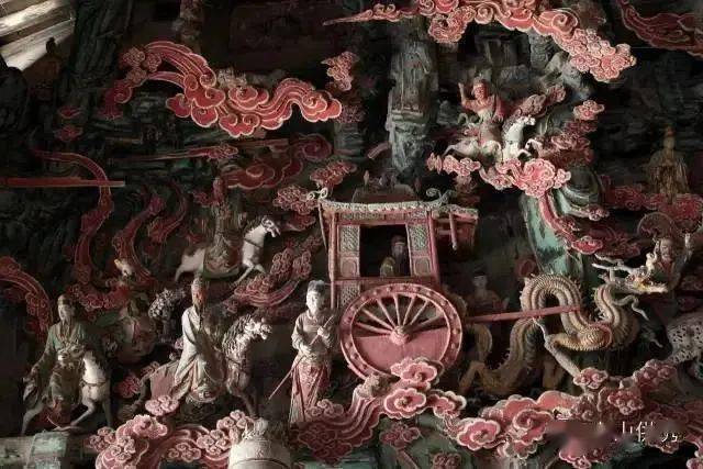 山西10大悬塑:满壁神佛 人间绝唱_彩塑_宿小白_隰县