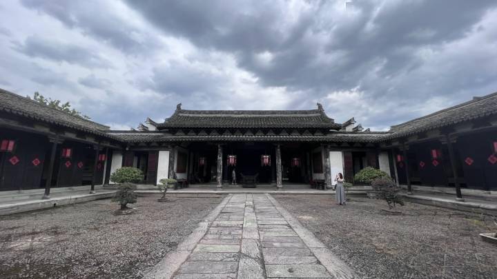 吕雄心:60天"重建"肃雍堂_卢宅_传统_展厅