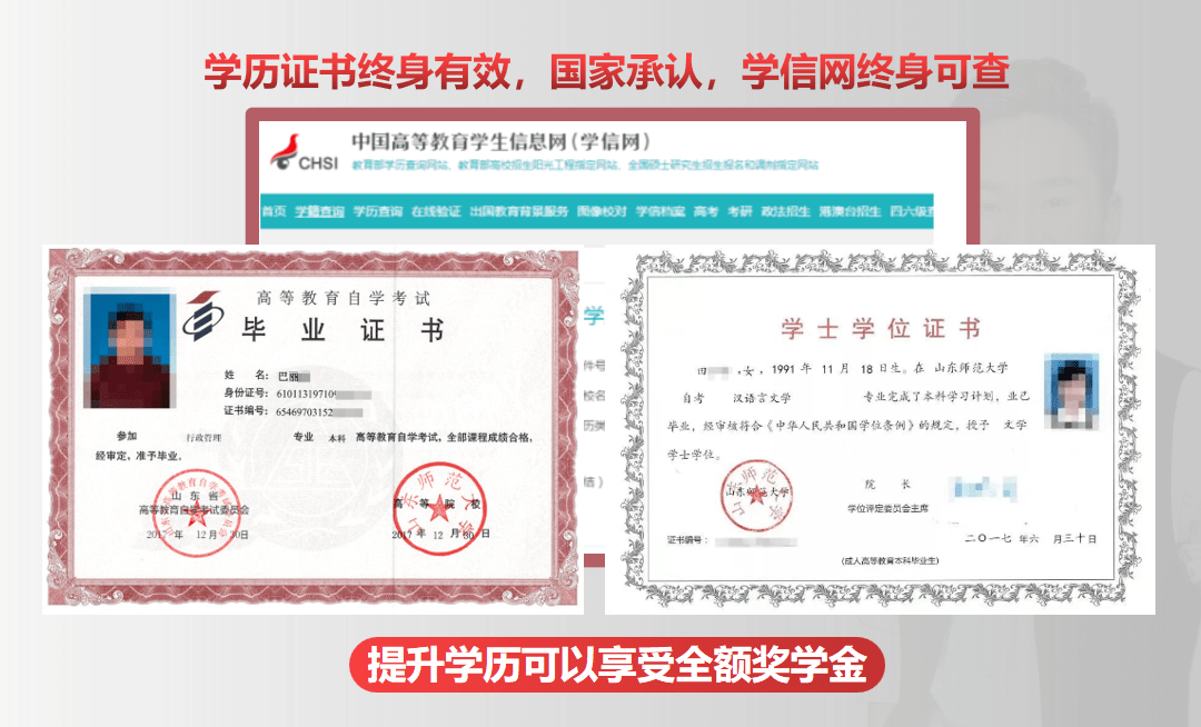 网络学习,不限地点届时由高校颁发本科证,学位证,证书教育部备案,国家