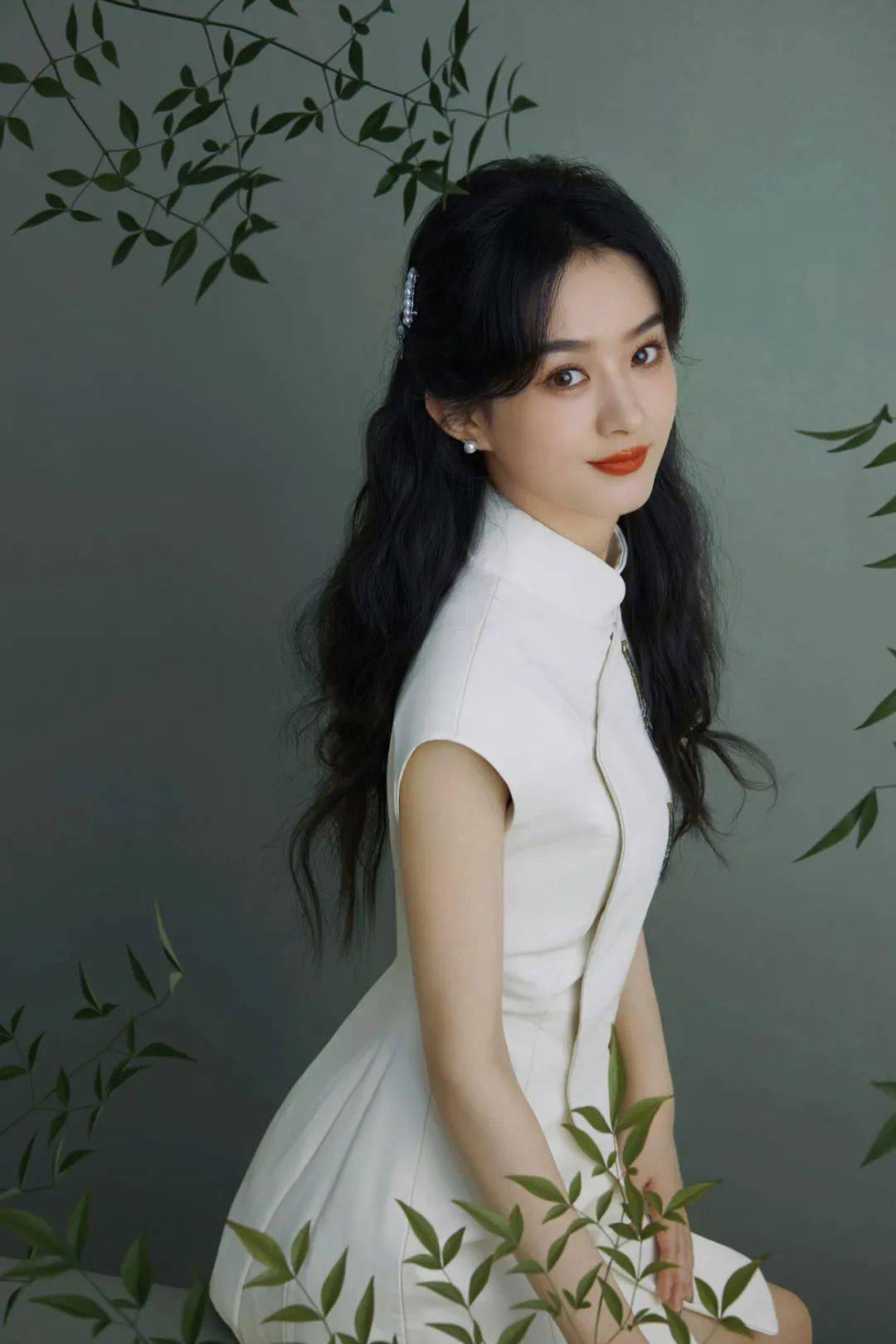 毫不夸张,杨幂的新中式发型能改变气质哎!_style_少女_风格