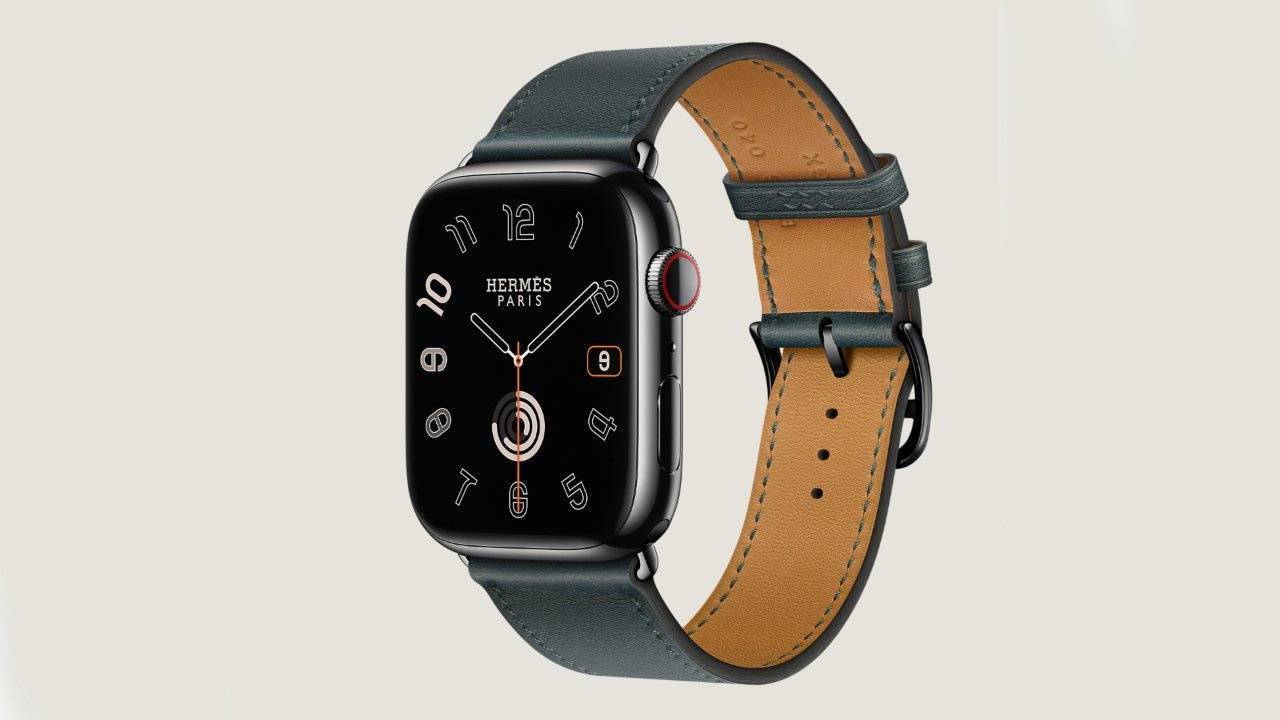 爱马仕推出苹果 apple watch series 9 表带,仍然包含皮革版本_人民币