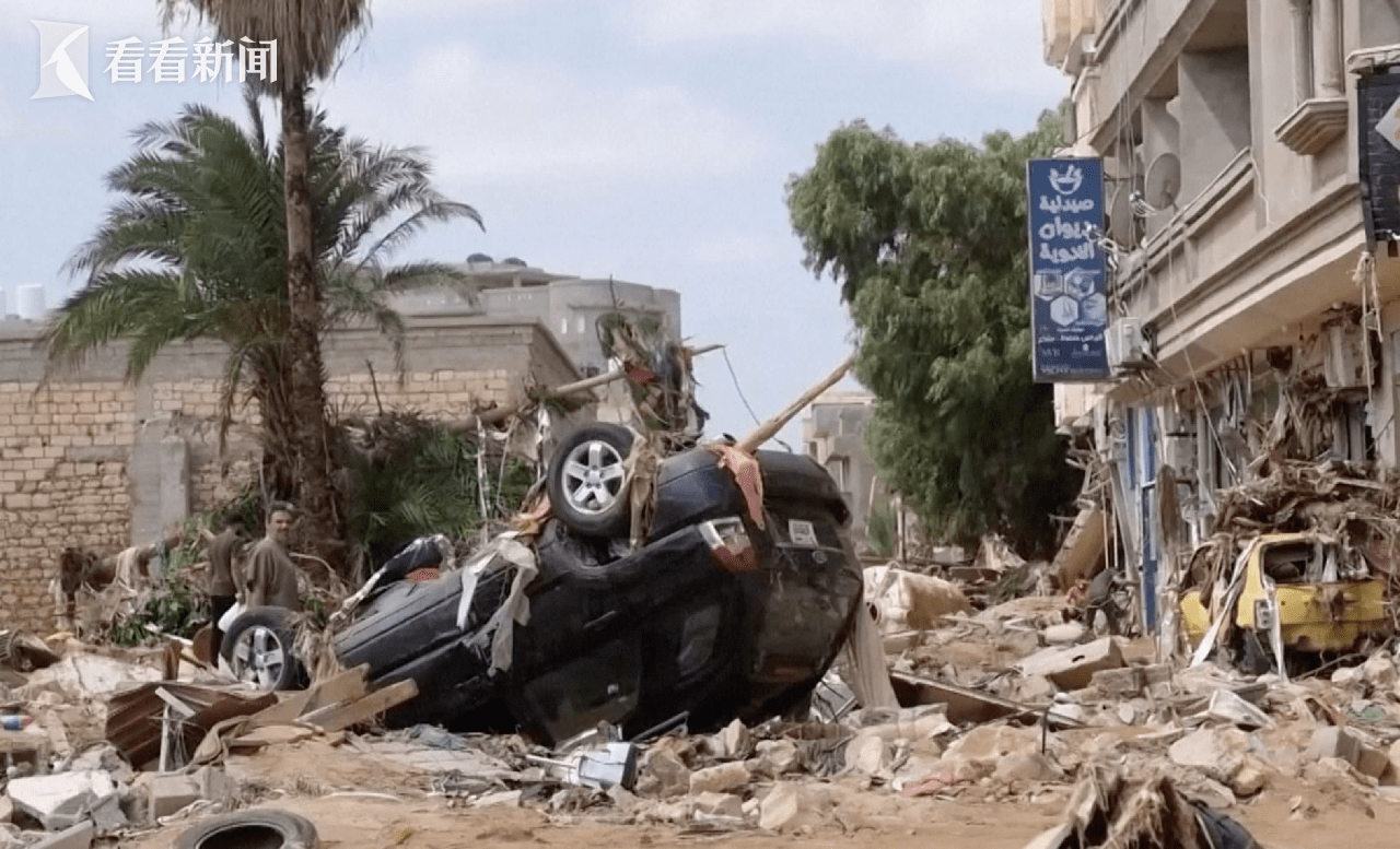 利比亚洪灾致超6000人遇难 埃及就此有重大宣布_德尔纳_洪水_人数