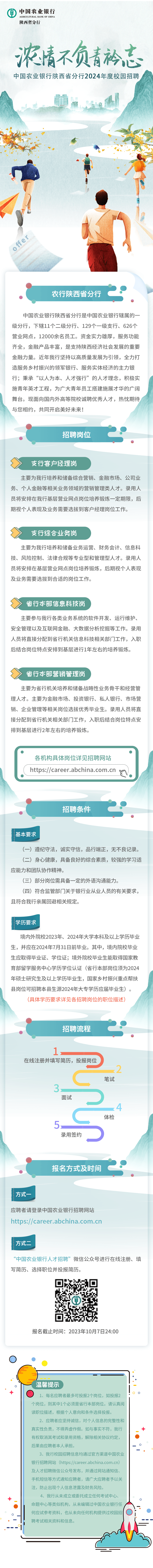 中国农业银行延长县支行2024年春季招聘盛大开启！_呼未龙_校园_发展潜力