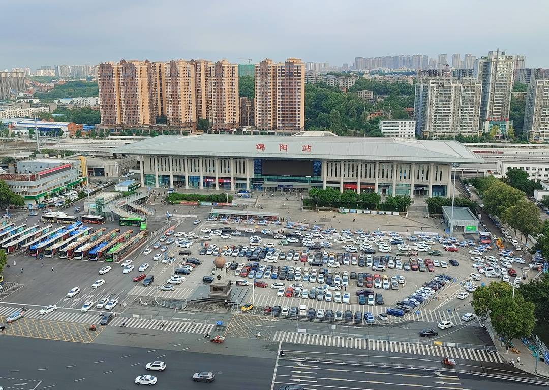 四川绵阳火车站站前广场将建下穿隧道根治拥堵