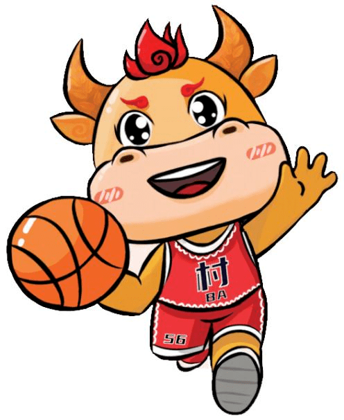 全国和美乡村篮球大赛(村ba)标识,吉祥物正式发布_文化_体育_作品