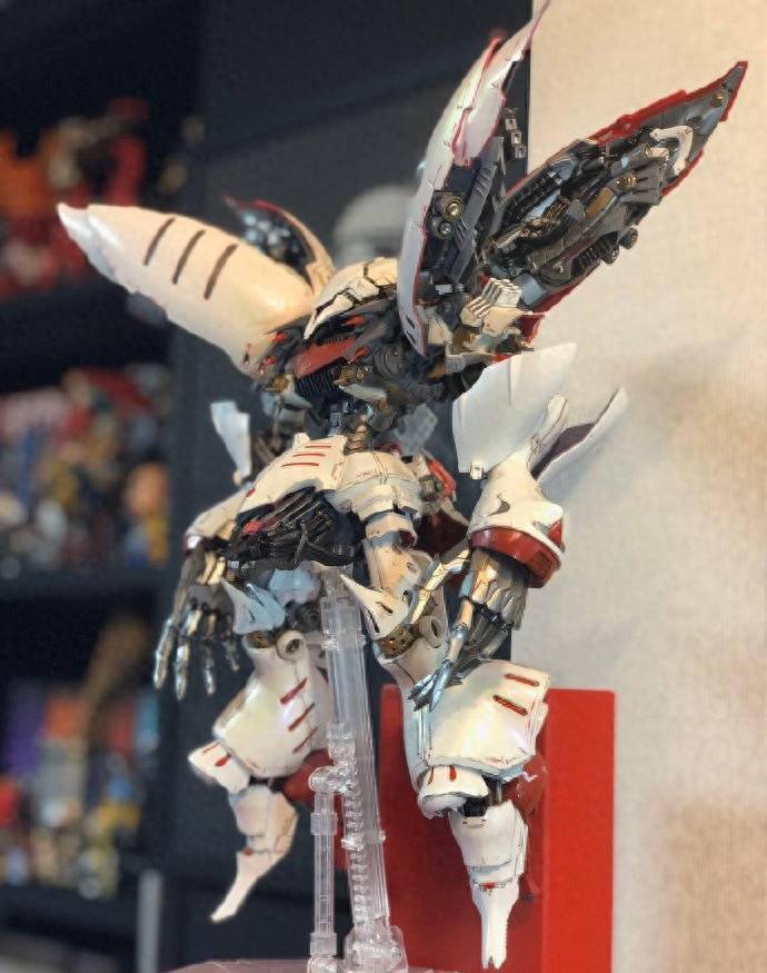 机动战士高达mg比例诅咒卡碧尼模型,复杂不杂乱_改造_细节_外形