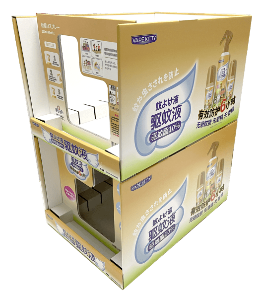 商场,便利店所需的纸货架,纸展示架,纸陈列架,pdq纸展示盒,纸堆头等