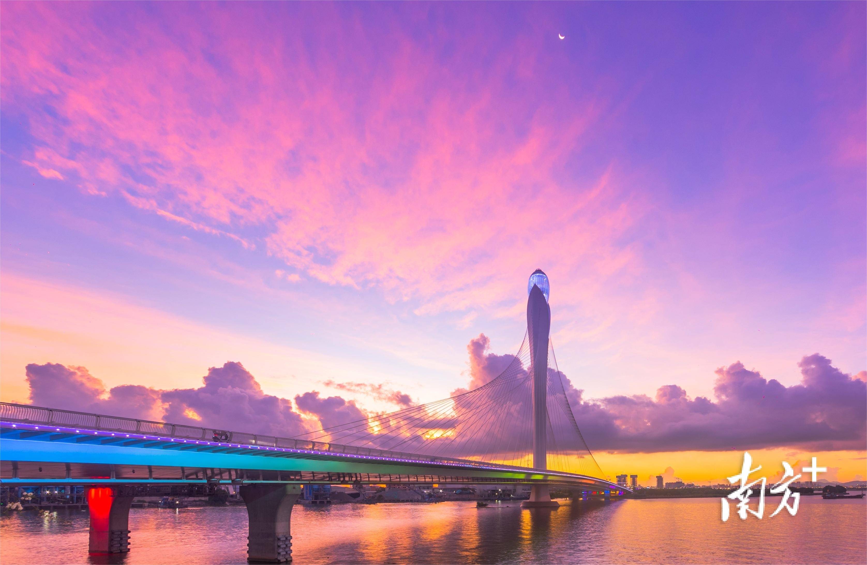 全国十大最美桥梁网络评选,来为东莞滨海湾大桥助力