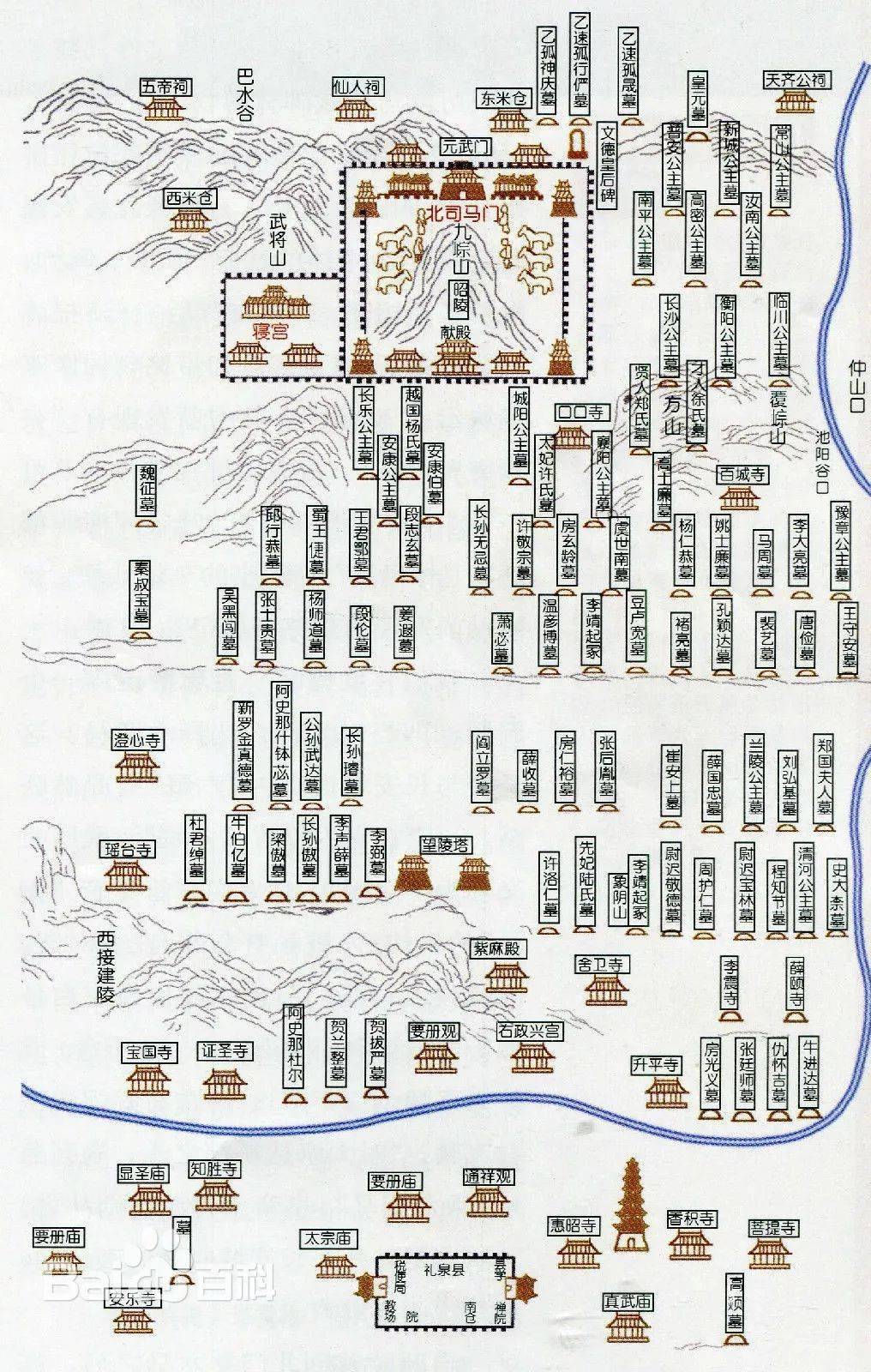 千古一帝李世民的陪葬墓,几乎集齐了整个初唐顶流,被
