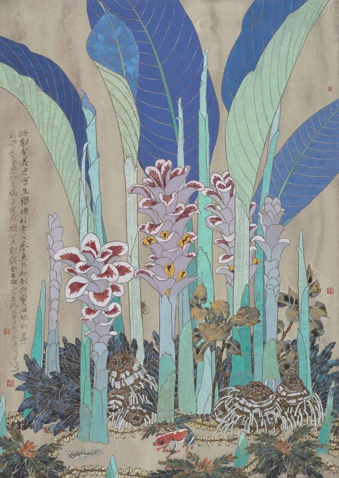 【艺术世界】郭子良:花开正浓,一种饱满的生命状态_色彩_中国画系