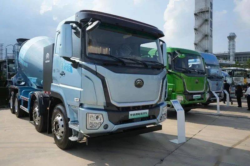 推动混凝土产业绿色升级 看宇通m590e纯电动搅拌车_搜狐汽车_搜狐网