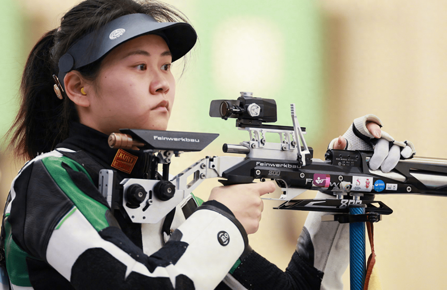 10米气步枪女团破亚洲纪录夺冠:距世界纪录仅差1.