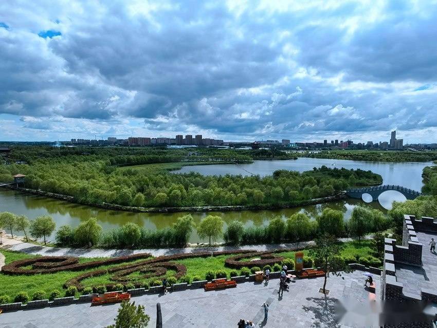 白城大安:湿地公园景怡人_嫩江_生态_游客