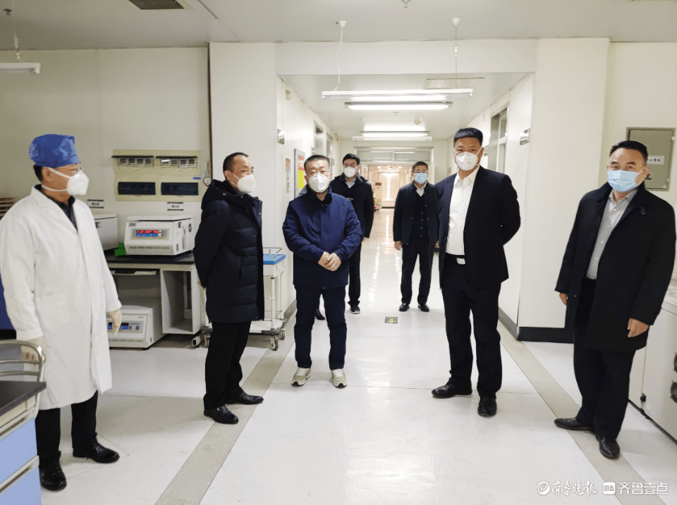 滕州市中心人民医院领导慰问一线职工和住院患者_工作_祝福_群众