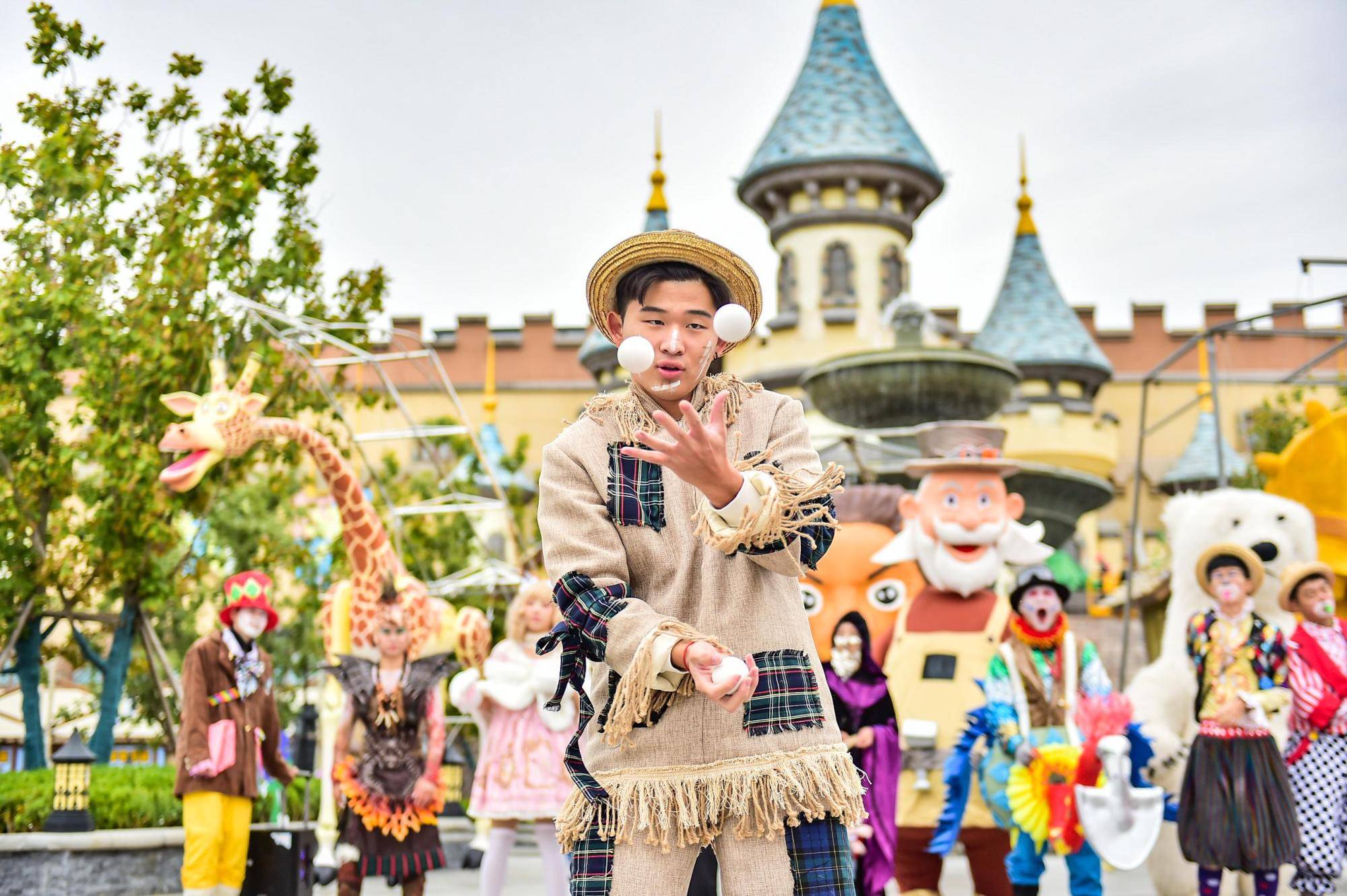 国庆假期 济南融创文旅城"好戏连台"_游客_乐园_世界