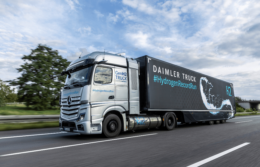 梅赛德斯-奔驰 genh2 卡车实现一次加氢行驶 1047 公里_搜狐汽车_搜狐