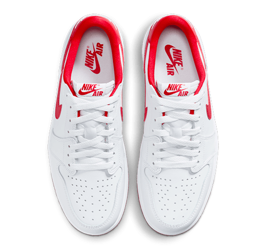 发售| Air Jordan 1 Low OG White and Red 』_手机搜狐网