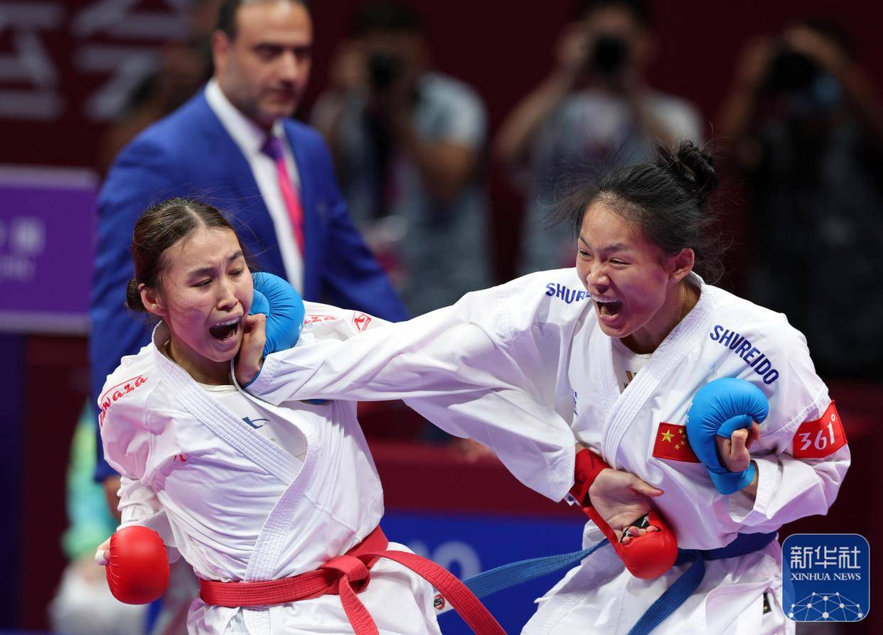 杭州亚运会丨李巧巧获空手道女子组手68公斤级冠军_比赛_选手_中国