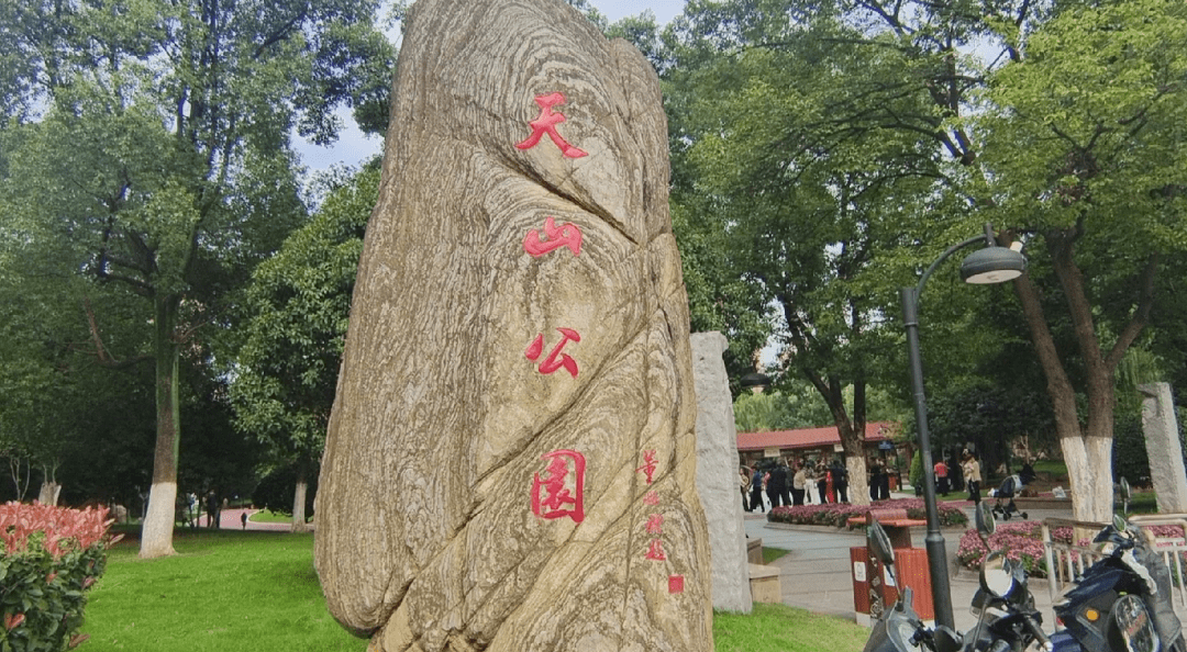 位于包河区的天山公园