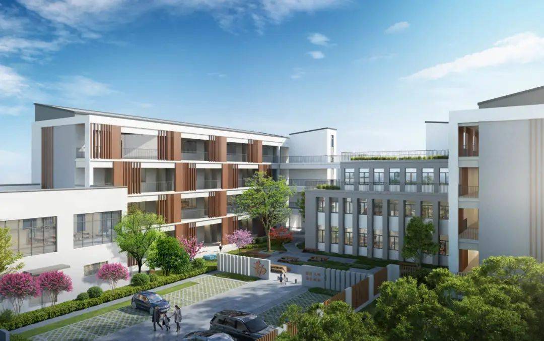 瑞安市曹村镇第二小学位于曹村镇许岙村,振兴路以北,建设用地面积为