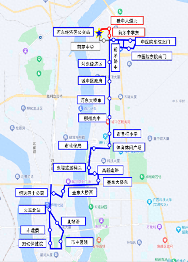 653公交车路线路线图图片