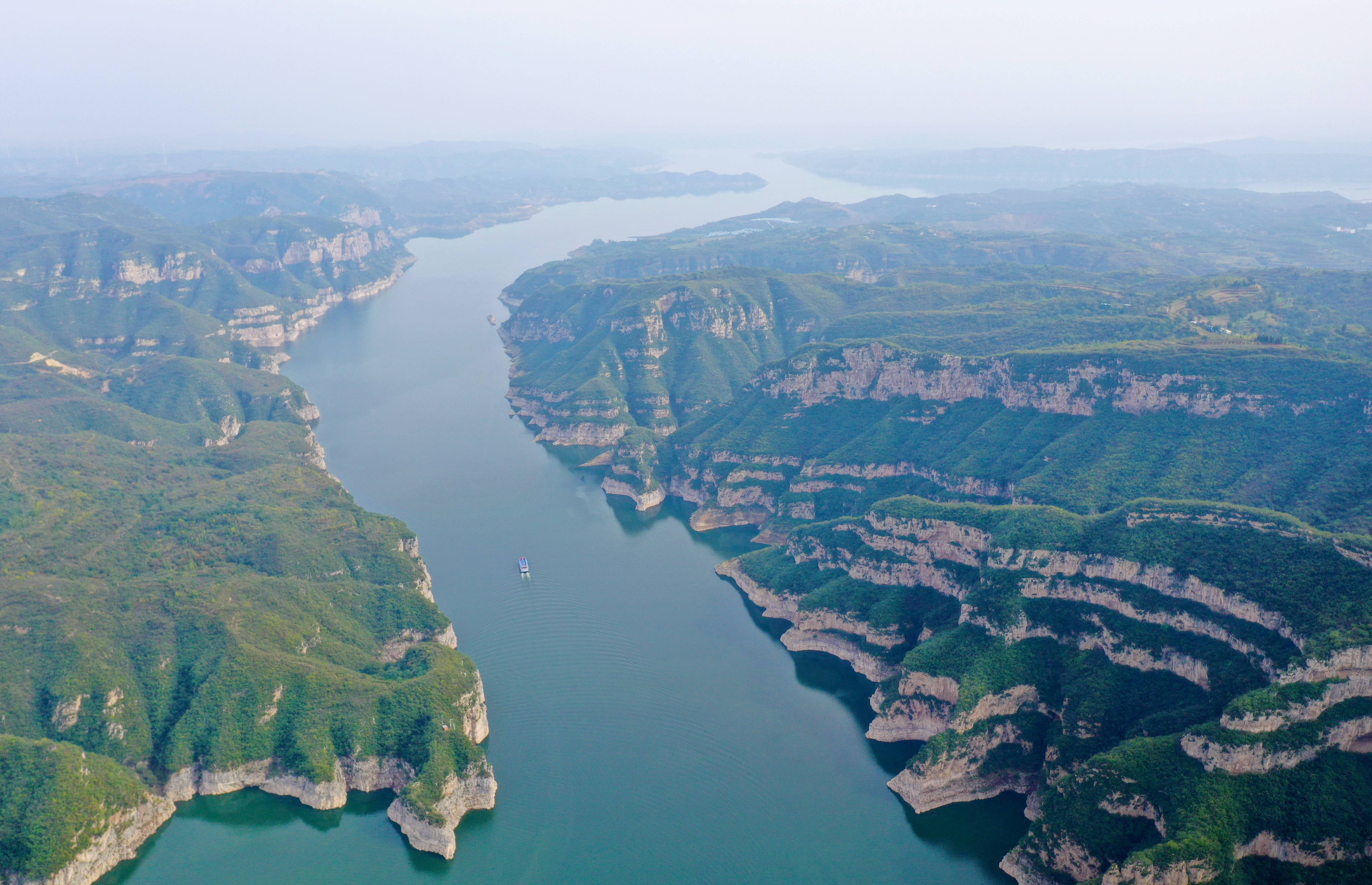 济源黄河小浪底图片