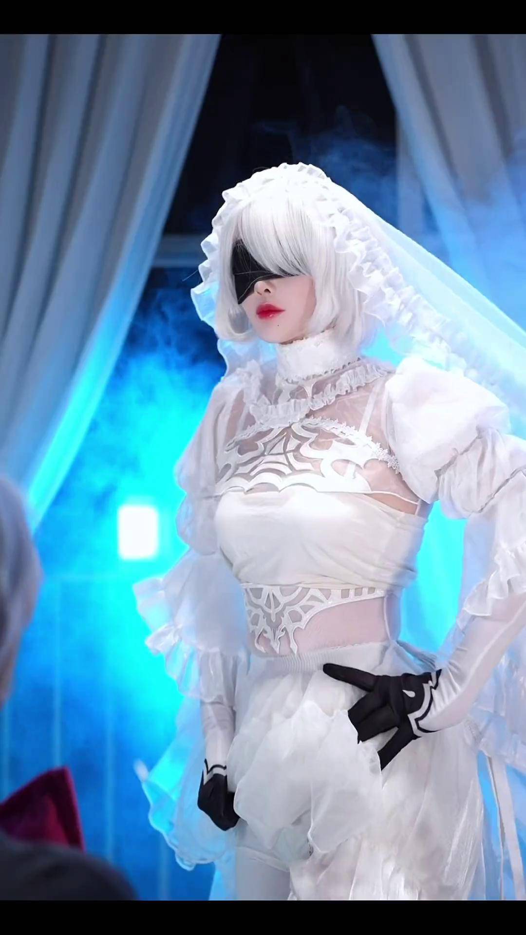 二选一,黑色还是白色?尼尔机械纪元 2b小姐姐 花嫁